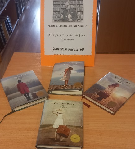 Izstāde dzejniekam, mūziķim Guntaram Račam